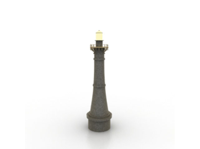 Free Lighthouse N77 3D model For Architecture 3Ds Max Model Download